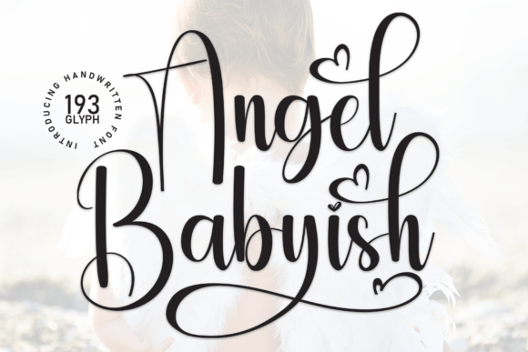 Angel Babyish: A Sweet Handwritten Font for Creative Projects