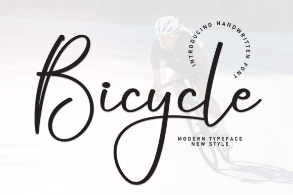 Bicycle Font: A Friendly Handwritten Typeface for Personal Design