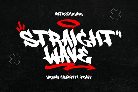 Straight Wave: The Monoline Graffiti Font for Authentic Design