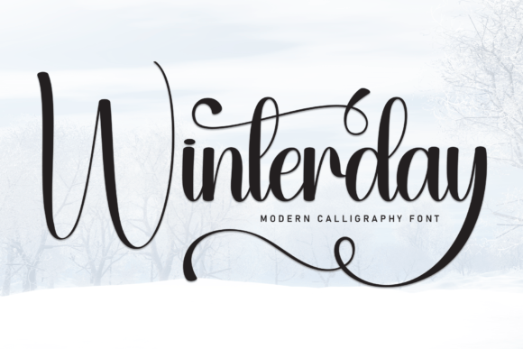 Winterday: A Timeless Handwritten Font for Elegant Designs